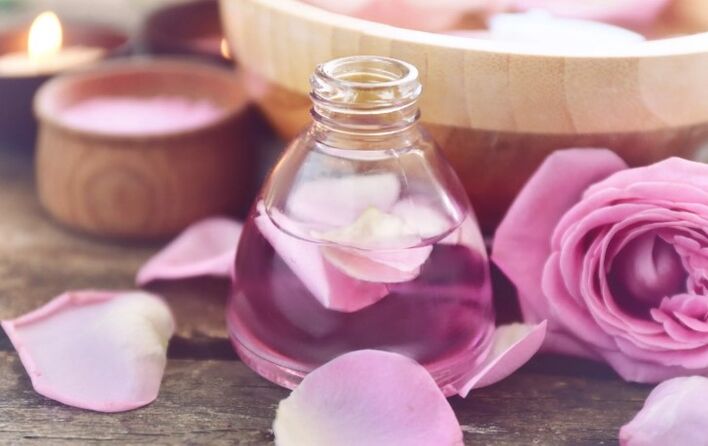 Rose petal lotion